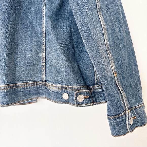 Old Navy Classic Denim Jacket Medium Wash Blue XXL - Picture 6 of 7